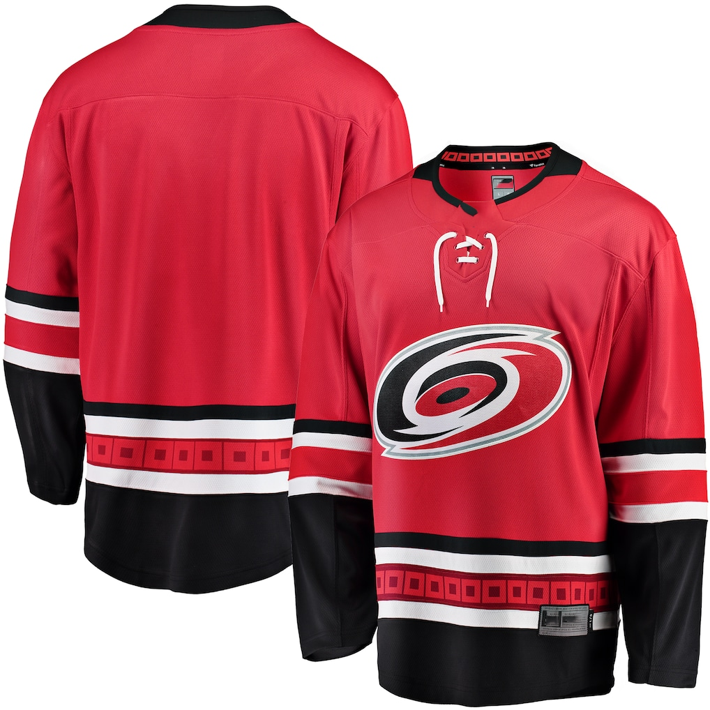 Fenge C.Hurricanes Red Breakaway Alternate Stitched Jerseys