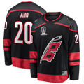 Fenge C.Hurricanes #20 Sebastian Aho Black 2026 Stanley Cup Champions Home Breakaway Stitched Jerseys