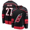 Fenge C.Hurricanes #27 Nikolaj Ehlers Black Home Breakaway Stitched Jerseys