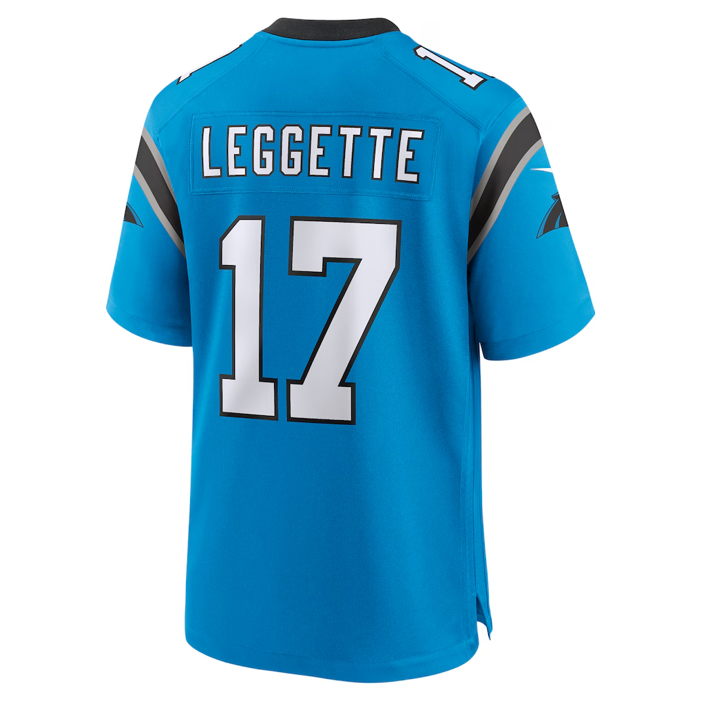 Fenge C.Panthers #17 Xavier Legette Blue Alternate Game Stitched Jerseys