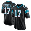 Fenge C.Panthers #17 Xavier Legette Player Black Game Stitched Jerseys