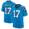 Fenge C.Panthers #17 Xavier Legette Blue Player Jersey American Stitched Game Jerseys