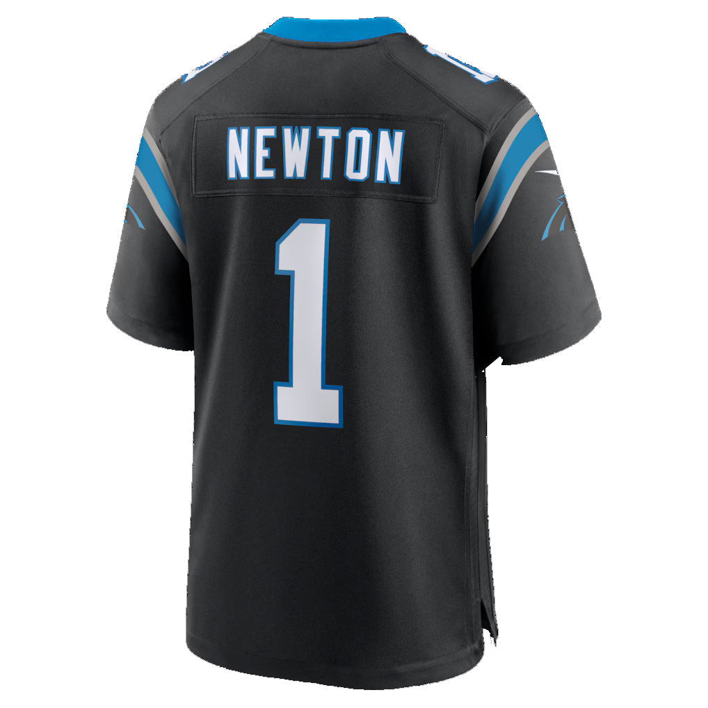 Fenge C.Panthers #1 Cam Newton Black Team Retired Game Stitched Jerseys