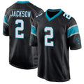 Fenge C.Panthers #2 Mike Jackson Player Black Game Stitched Jerseys