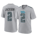 Fenge C.Panthers #2 Mike Jackson Player Gray Atmosphere Fashion Game Stitched Jerseys