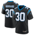 Fenge C.Panthers #30 Chuba Hubbard Player Black Team Game Stitched Jerseys