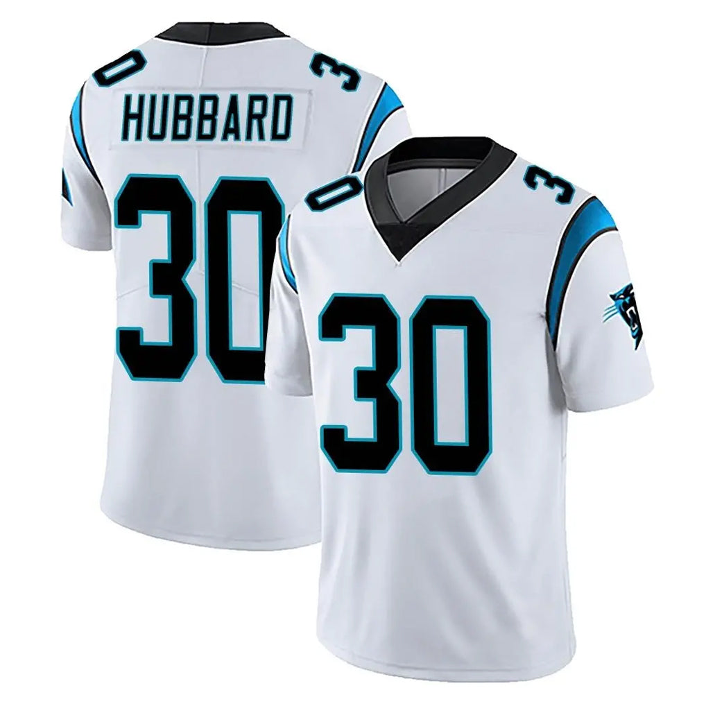 Fenge C.Panthers #30 Chuba Hubbard Player White Vapor Untouchable Limited Game Stitched Jerseys
