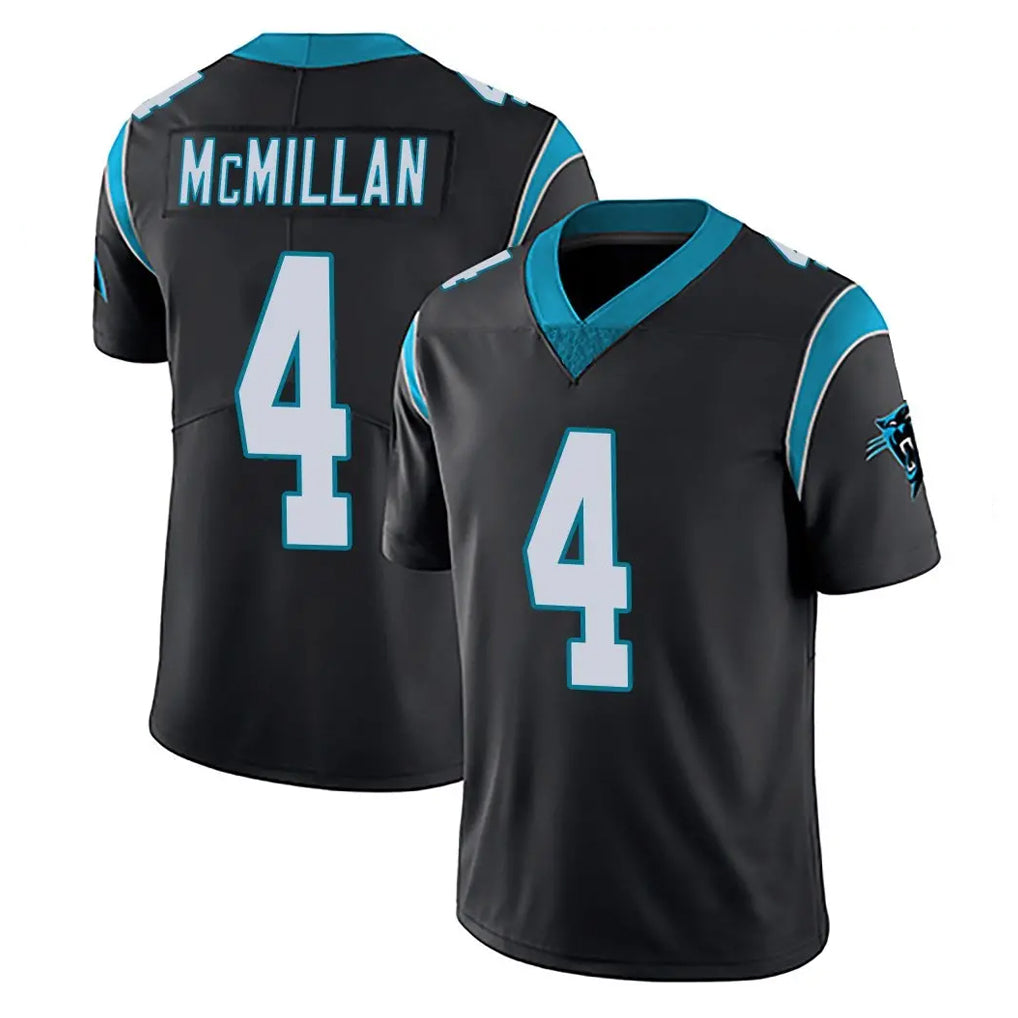 Fenge C.Panthers #4 Tetairoa McMillan Player Black Vapor Untouchable Limited Game Stitched Jerseys