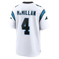 Fenge C.Panthers #4 Tetairoa McMillan Player White Home Game Stitched Jerseys