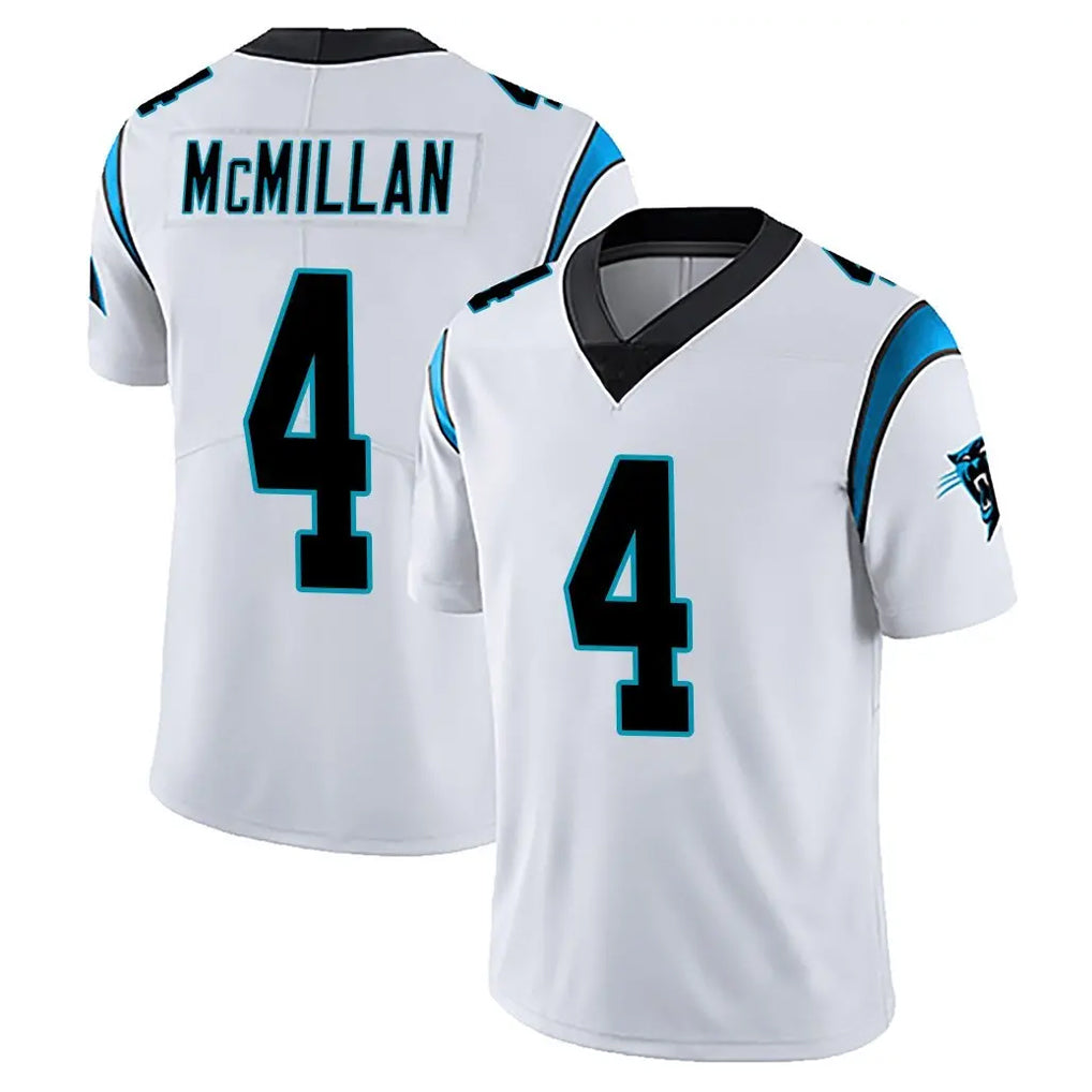 Fenge C.Panthers #4 Tetairoa McMillan Player White Vapor Untouchable Limited Game Stitched Jerseys