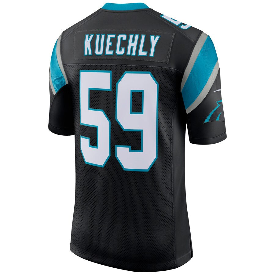 Fenge C.Panthers #59 Luke Kuechly Player Black Classic Limited Stitched Jerseys