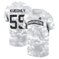 Fenge C.Panthers #59 Luke Kuechly Player Salute to Service Hoodies & T-Shirts Stitched Jerseys