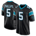 Fenge C.Panthers #5 Jaelan Phillips Player Black Game Stitched Jerseys