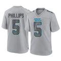Fenge C.Panthers #5 Jaelan Phillips Player Gray Atmosphere Fashion Game Stitched Jerseys