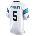 Fenge C.Panthers #5 Jaelan Phillips Player White Game Stitched Jerseys