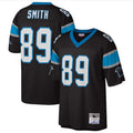 Fenge C.Panthers #89 Steve Smith Black Legacy Replica Jersey American Stitched Jerseys