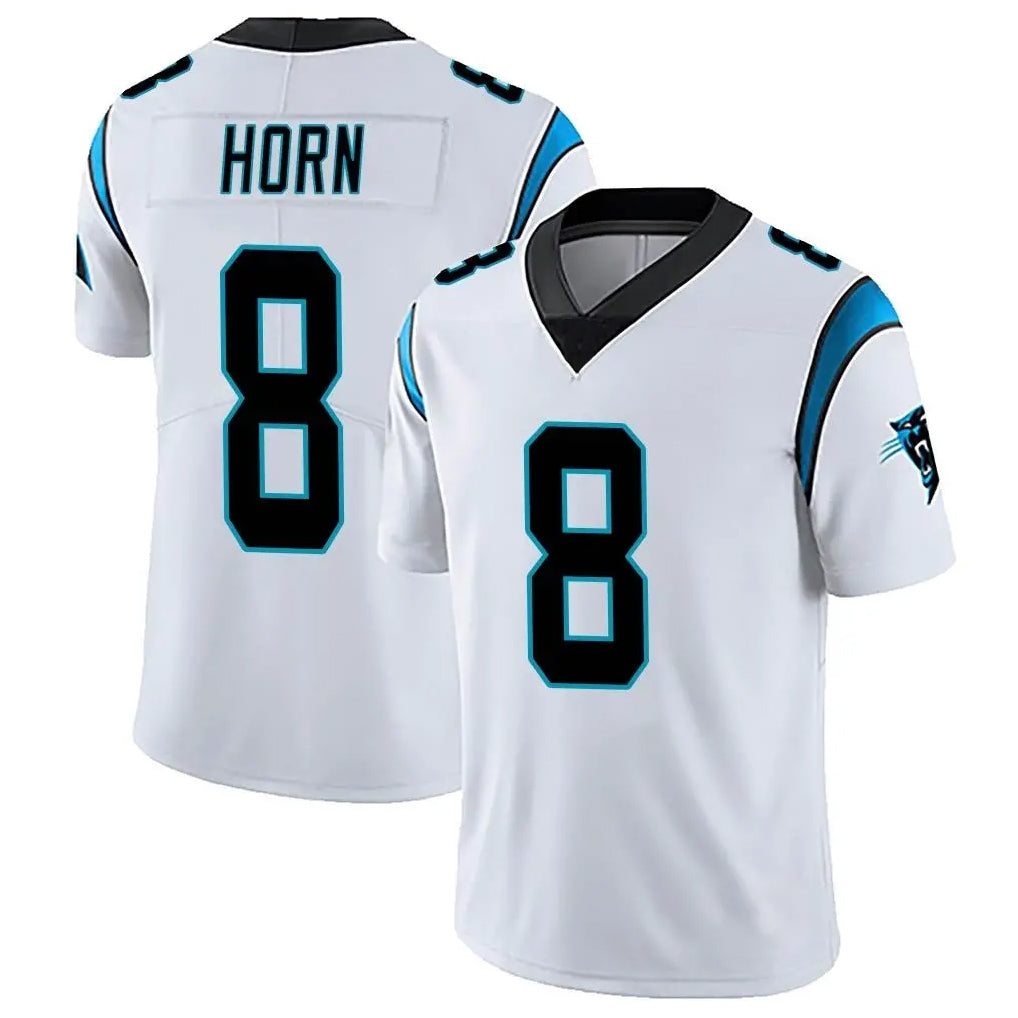 Fenge C.Panthers #8 Jaycee Horn Player White Vapor Untouchable Limited Game Stitched Jerseys