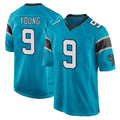 Fenge C.Panthers #9 Bryce Young Player Blue Game Stitched Jerseys