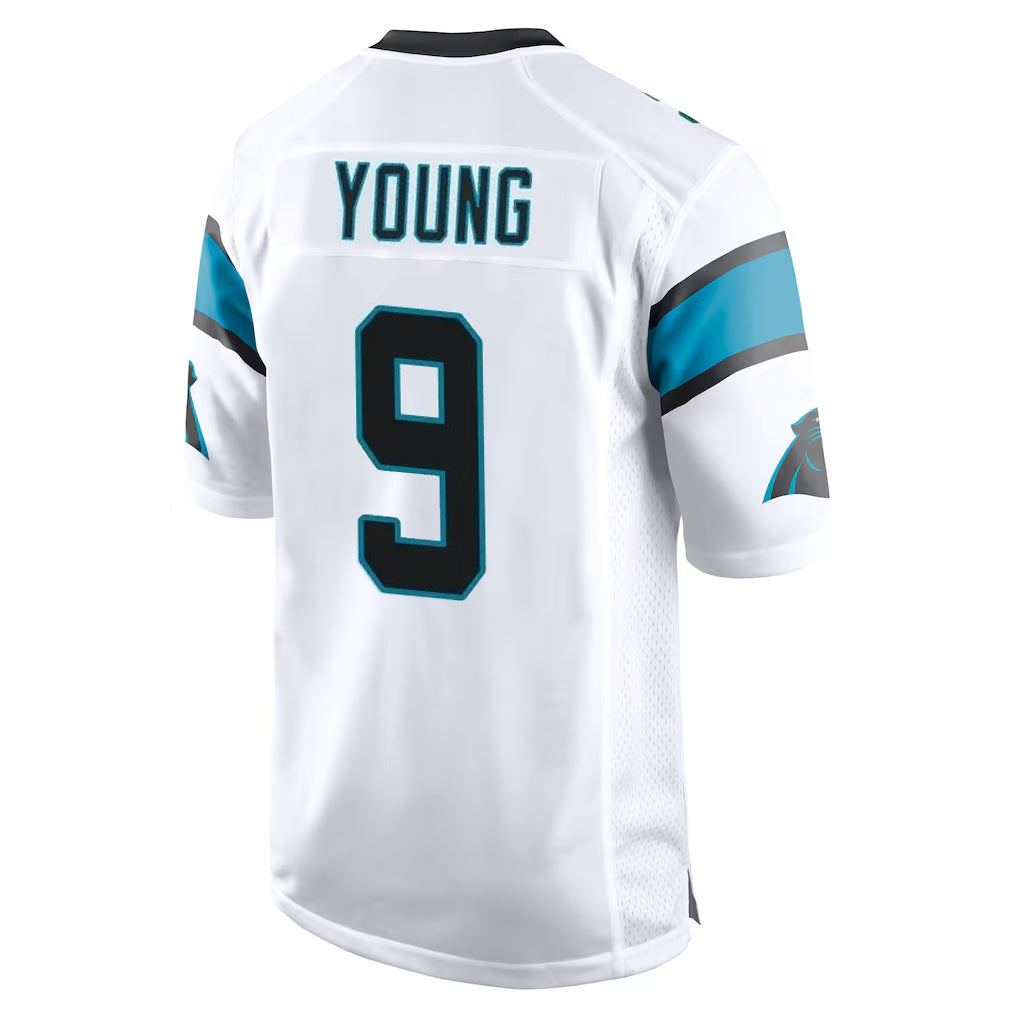 Fenge C.Panthers #9 Bryce Young Player White Game Stitched Jerseys