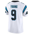 Fenge C.Panthers #9 Bryce Young White Vapor F.U.S.E. Limited Jersey American Stitched Jerseys