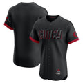 Fenge C.Reds Black City Connect Limited Elite Home Blank Player Stitched Jerseys