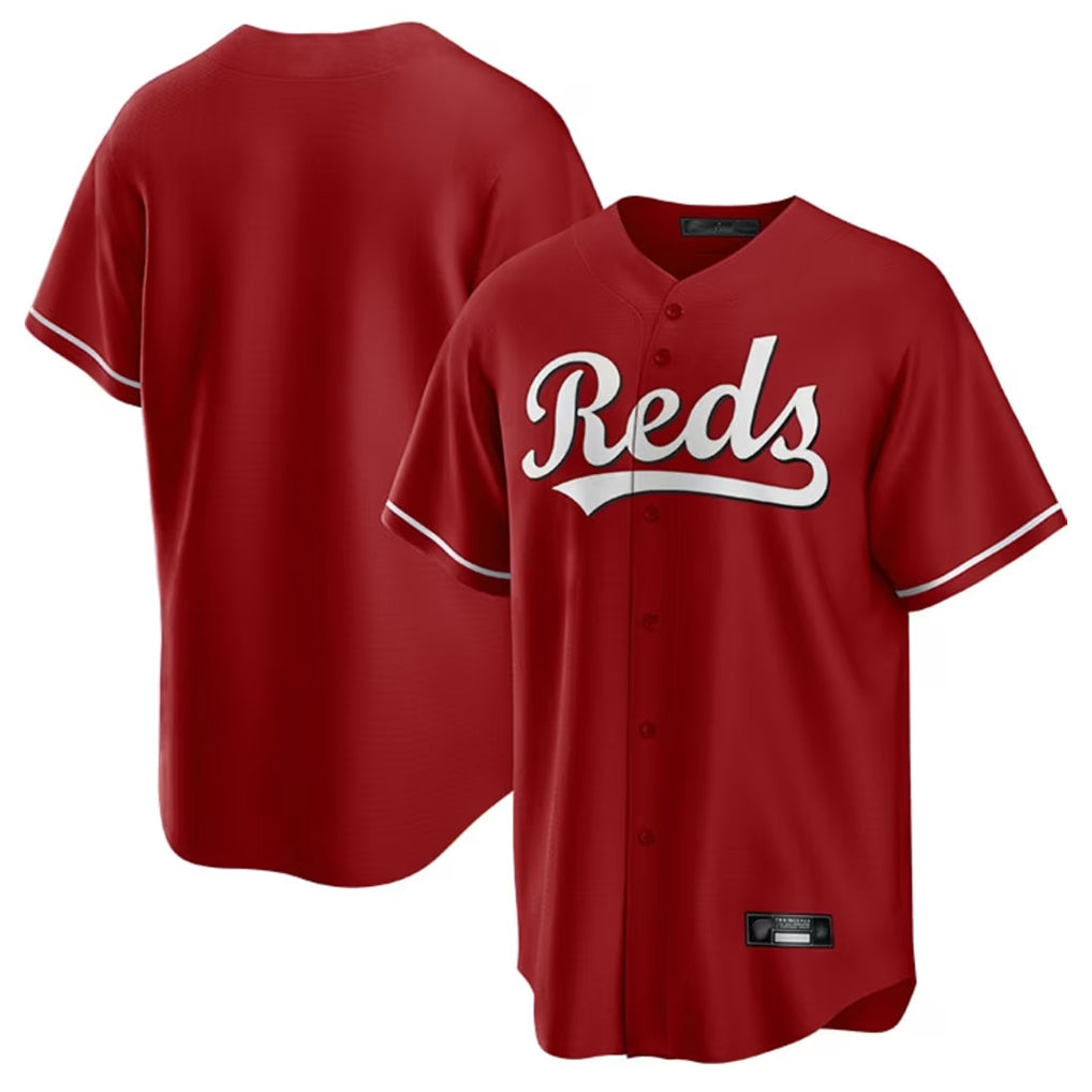 Fenge C.Reds Red Game Home Blank Player Stitched Jerseys