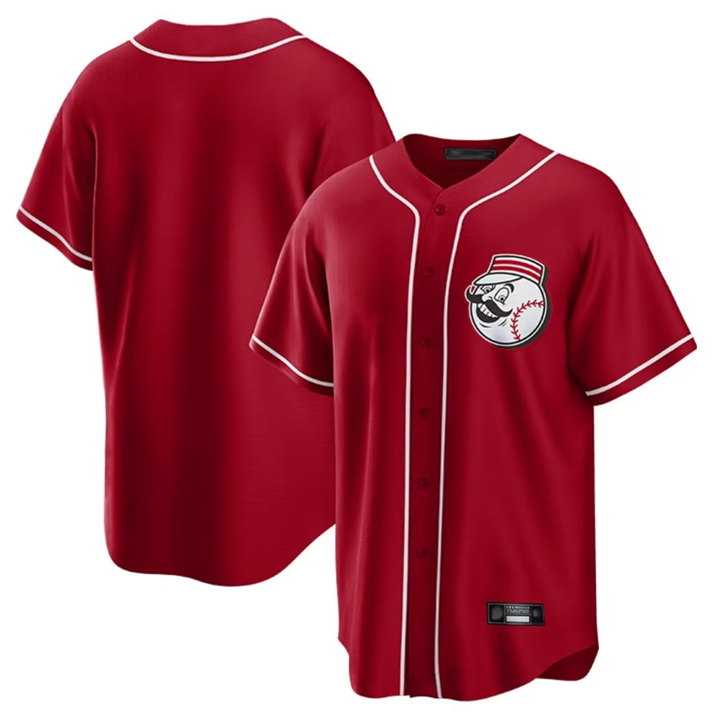 Fenge C.Reds Red Home Game Blank Player Stitched Jerseys