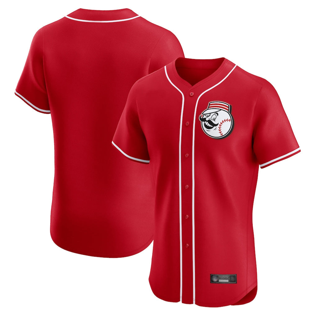 Fenge C.Reds Red Limited Elite Home Game Blank Player Stitched Jerseys