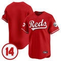 Fenge C.Reds Red Vapor Premier Limited Home Blank Player Stitched Jerseys