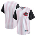 Fenge C.Reds White Black Stripe Field of Dreams Game Home Blank Player Stitched Jerseys