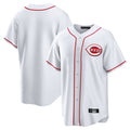 Fenge C.Reds White Game Home Blank Player Stitched Jerseys