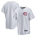 Fenge C.Reds White Stripe Field of Dreams Game Home Blank Player Stitched Jerseys