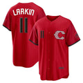 Fenge C.Reds #11 Barry Larkin Player Red 2026 City Connect Home Game Stitched Jerseys