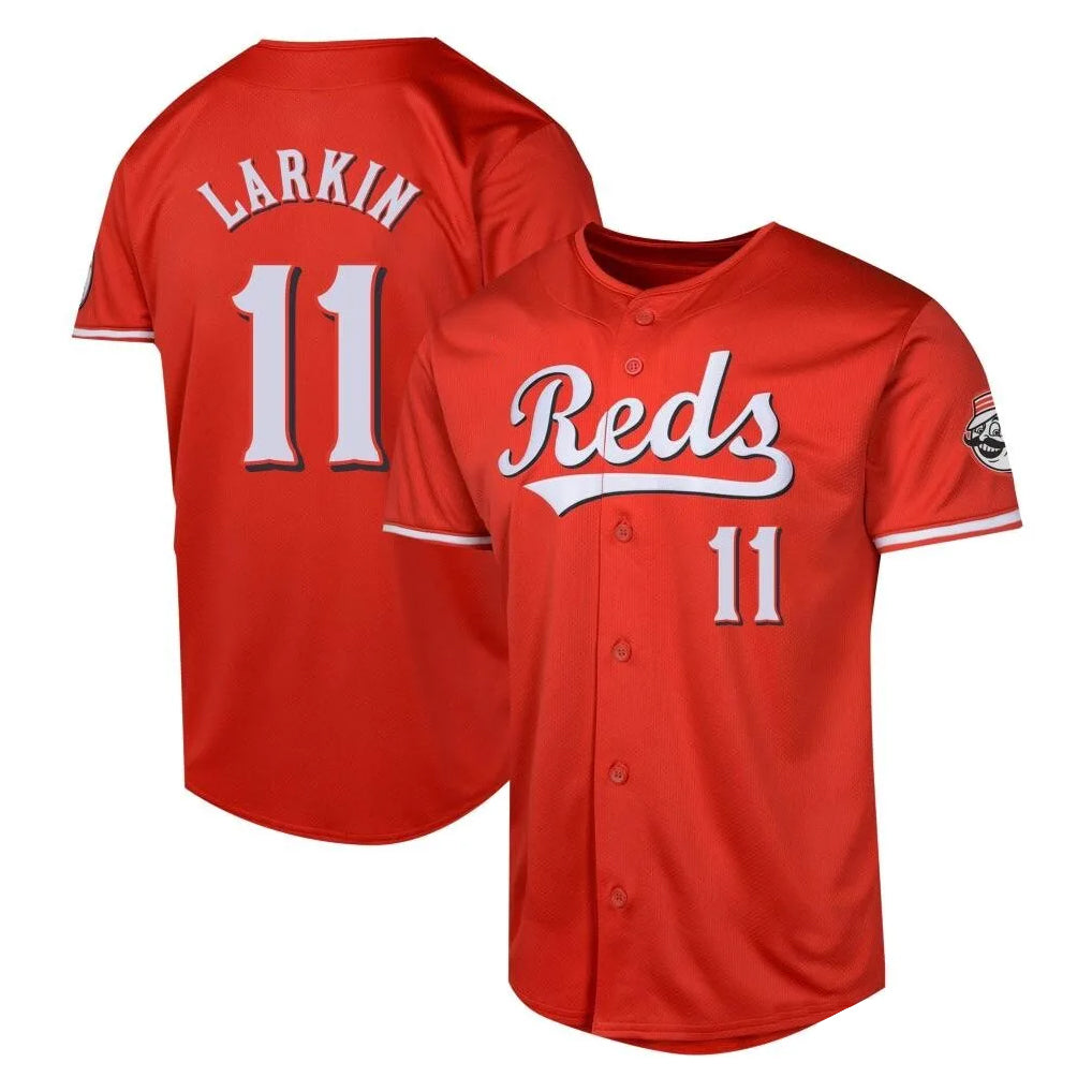 Fenge C.Reds #11 Barry Larkin Player Red 2026 City Connect Limited Home Stitched Jerseys