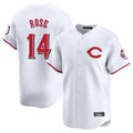 Fenge C.Reds #14 Pete Rose Player White Limited Home Stitched Jerseys