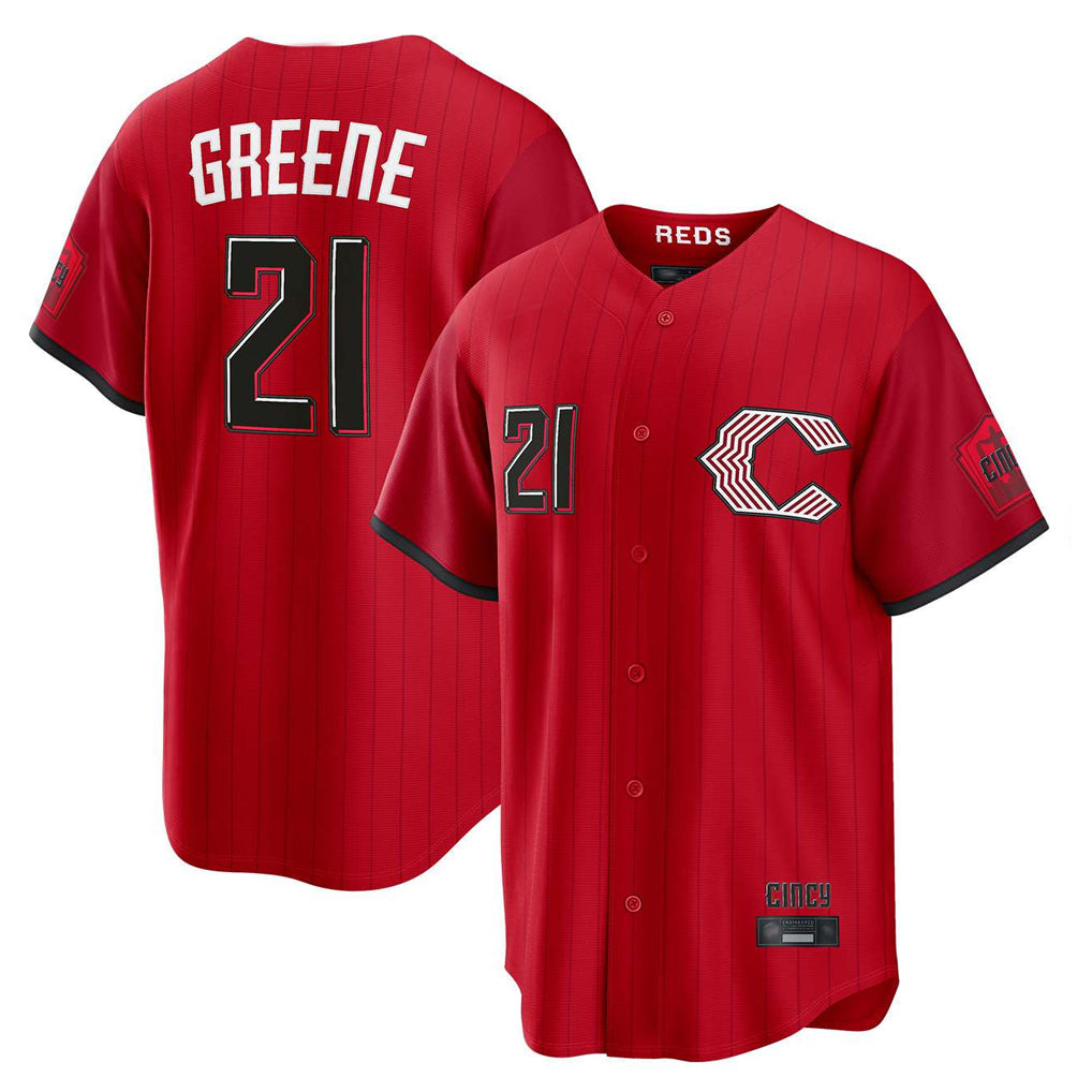 Fenge C.Reds #21 Hunter Greene Player Red 2026 City Connect Home Game Stitched Jerseys