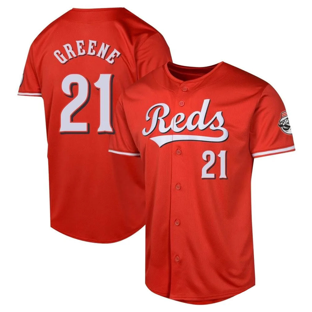 Fenge C.Reds #21 Hunter Greene Player Red 2026 City Connect Limited Home Stitched Jerseys