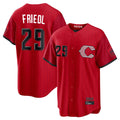 Fenge C.Reds #29 TJ Friedl Player Red 2026 City Connect Home Game Stitched Jerseys