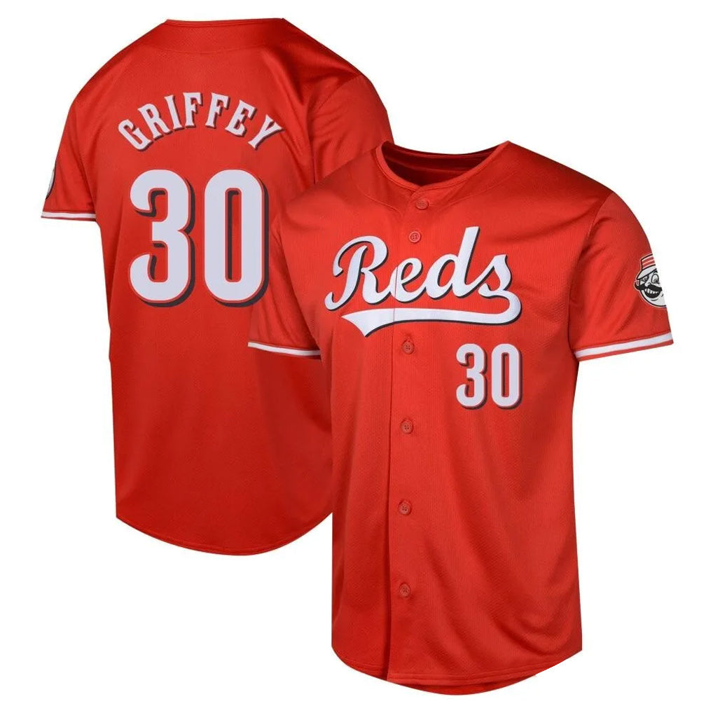 Fenge C.Reds #30 Ken Griffey Player Red 2026 City Connect Limited Home Stitched Jerseys
