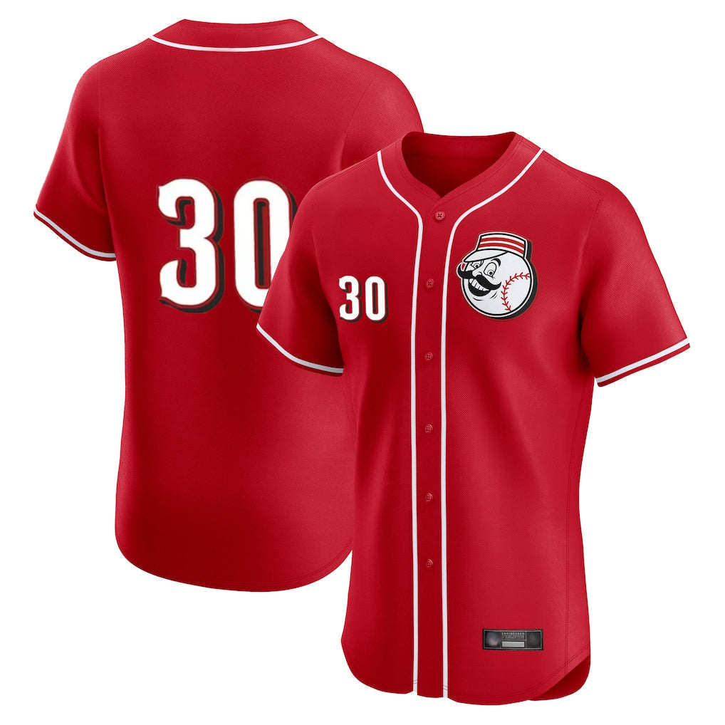 Fenge C.Reds #30 Ken Griffey Player Red Limited Elite Home Game Stitched Jerseys