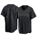 Fenge C.Reds #35 Jose Trevino Player Black T-shirt Game Home Stitched Jerseys