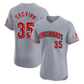 Fenge C.Reds #35 Jose Trevino Player Gray Limited Elite Home Stitched Jerseys