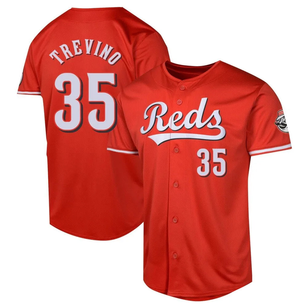 Fenge C.Reds #35 Jose Trevino Player Red 2026 City Connect Limited Home Stitched Jerseys