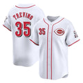 Fenge C.Reds #35 Jose Trevino Player White Home Limited Stitched Jerseys