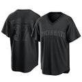 Fenge C.Reds #37 Tyler Stephenson Player Black T-shirt Game Home Stitched Jerseys