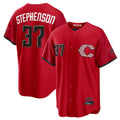 Fenge C.Reds #37 Tyler Stephenson Player Red 2026 City Connect Home Game Stitched Jerseys
