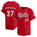 Fenge C.Reds #37 Tyler Stephenson Player Red Home Limited Stitched Jerseys