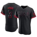 Fenge C.Reds #3 Ke'Bryan Hayes Player Black City Connect Limited Elite Home Stitched Jerseys