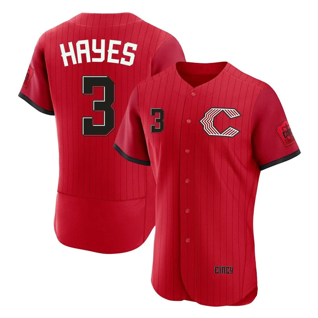 Fenge C.Reds #3 Ke'Bryan Hayes Player Red 2026 City Connect Limited Elite Home Stitched Jerseys