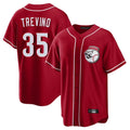 Fenge C.Reds #3 Ke'Bryan Hayes Player Red Game Home Stitched Jerseys